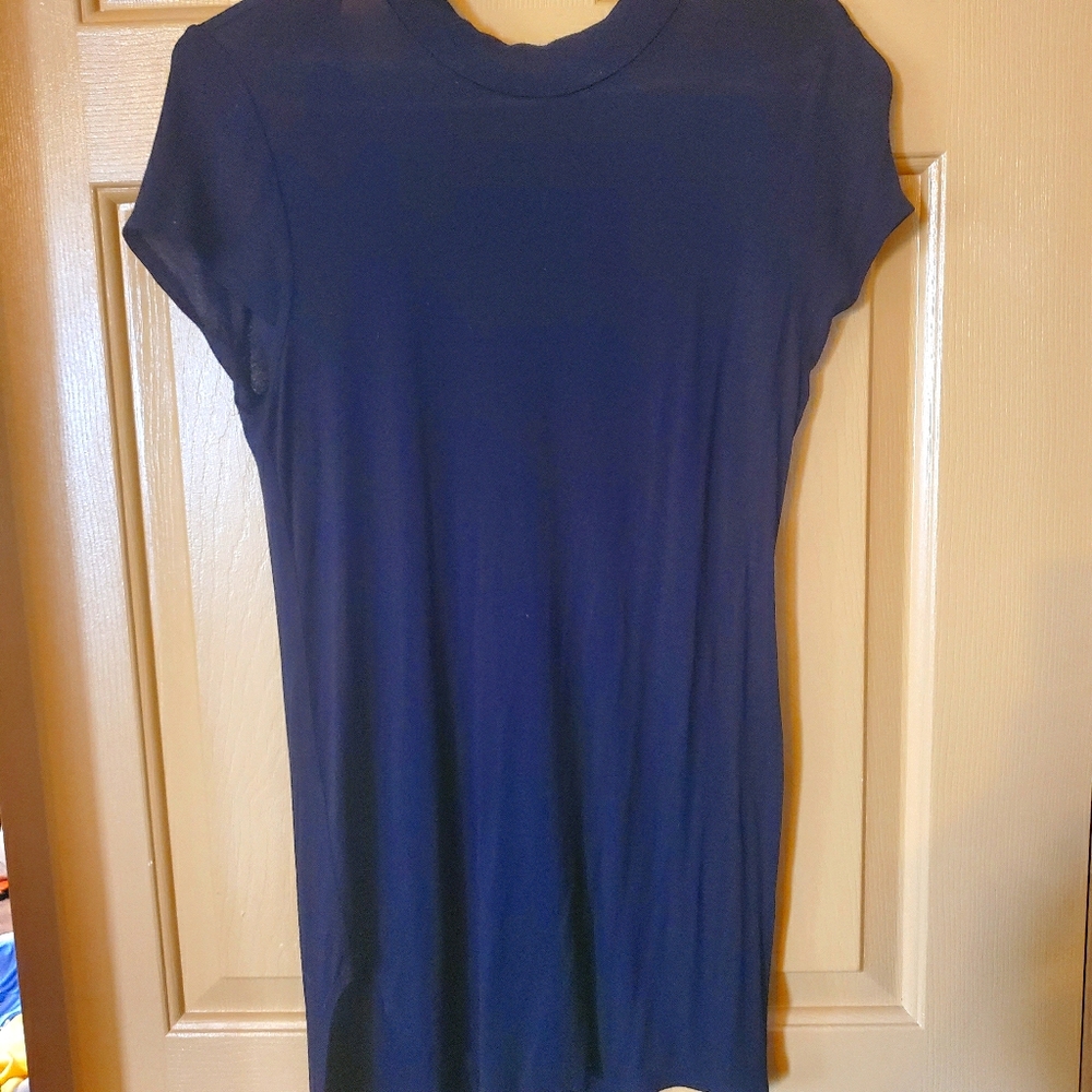 Black top with low cut back